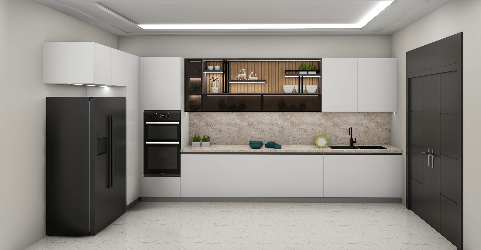 Ideas For a Spacious Modular kitchen Design