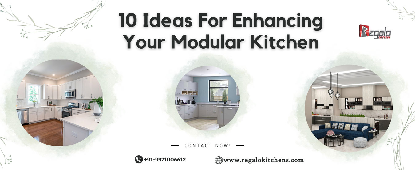 Small Modular Kitchen Design - Regalo Kitchens