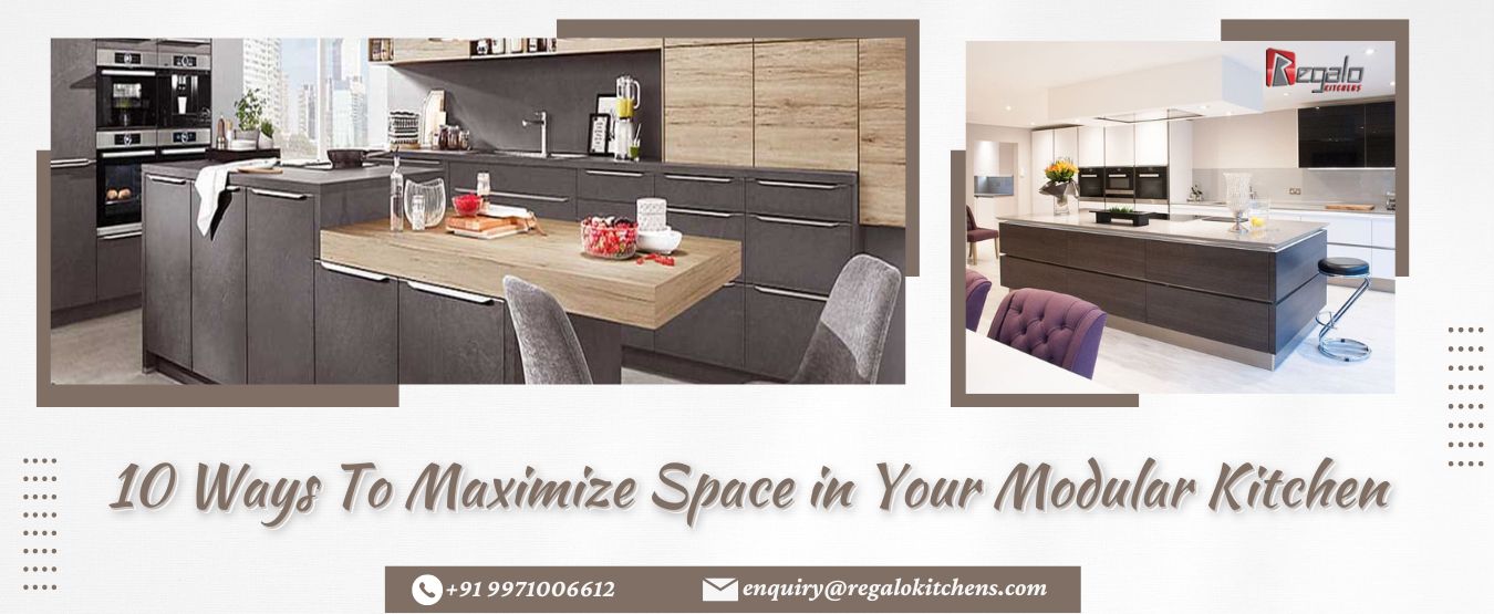 10 Ways To Maximize Space in Your Modular Kitchen