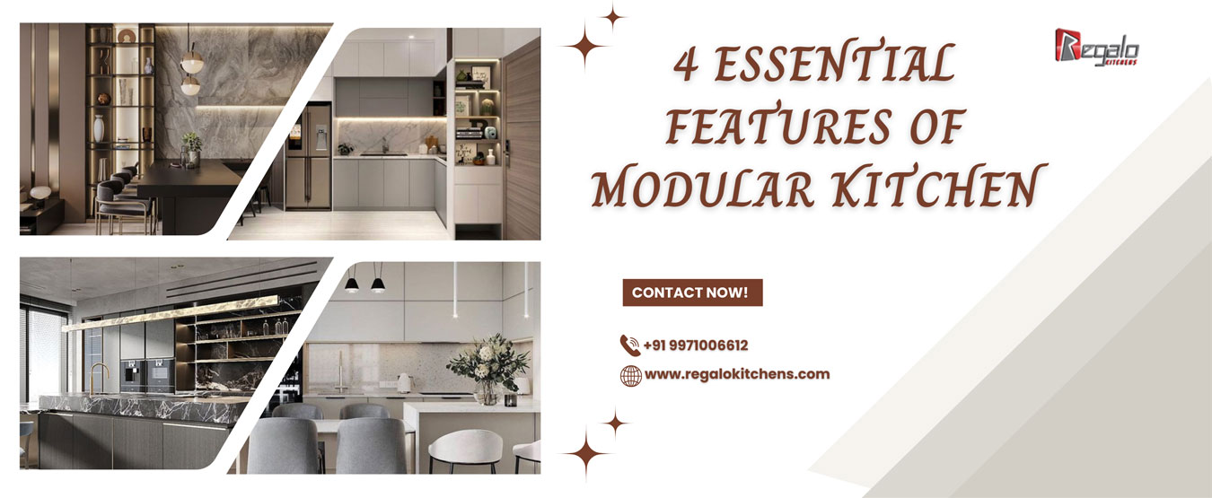 4 Essential Features Of Modular Kitchen