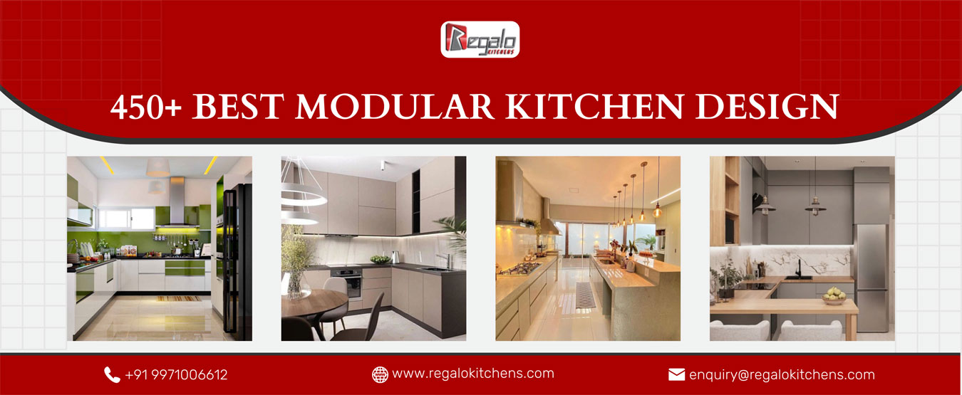 Small Modular Kitchen Design - Regalo Kitchens