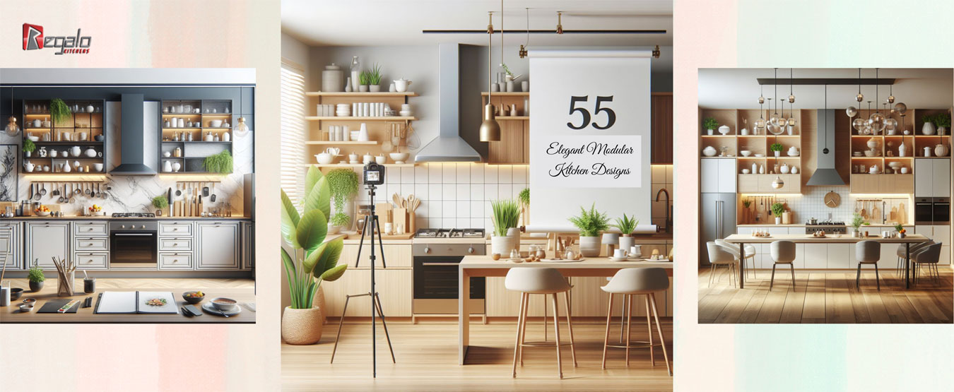 55+ Elegant Modular Kitchen Designs