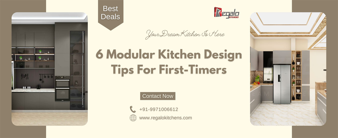 6 Modular Kitchen Design Tips For First-Timers
