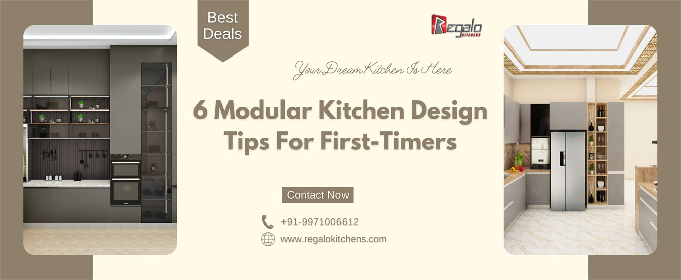 6 Modular Kitchen Design Tips For First-Timers