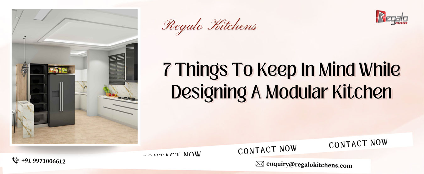 7 Things To Keep In Mind While Designing A Modular Kitchen