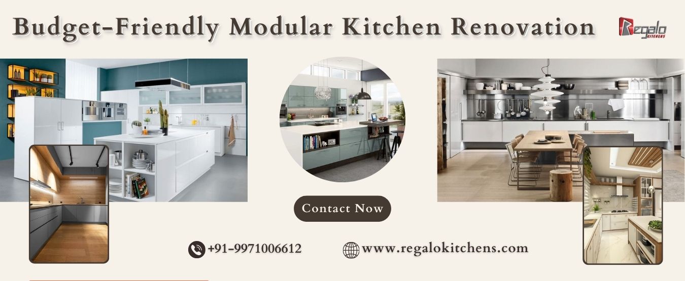 Budget-Friendly Modular Kitchen Renovation
