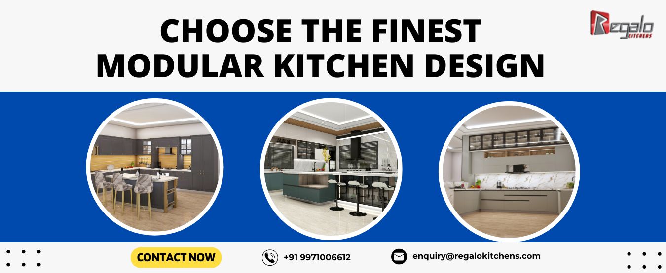 Choose The Finest Modular Kitchen Design
