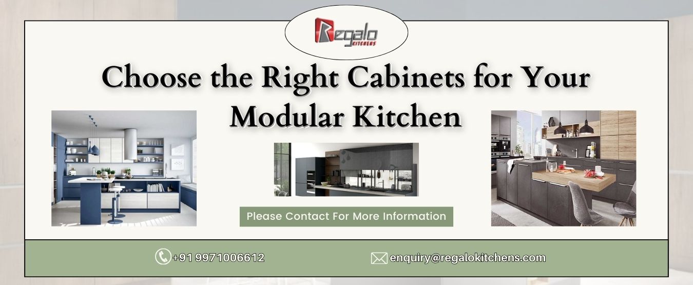 Choose the Right Cabinets for Your Modular Kitchen
