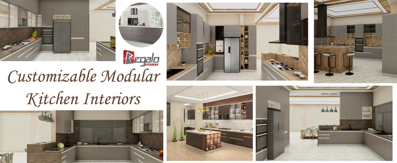 Customizable Modular Kitchen Interiors