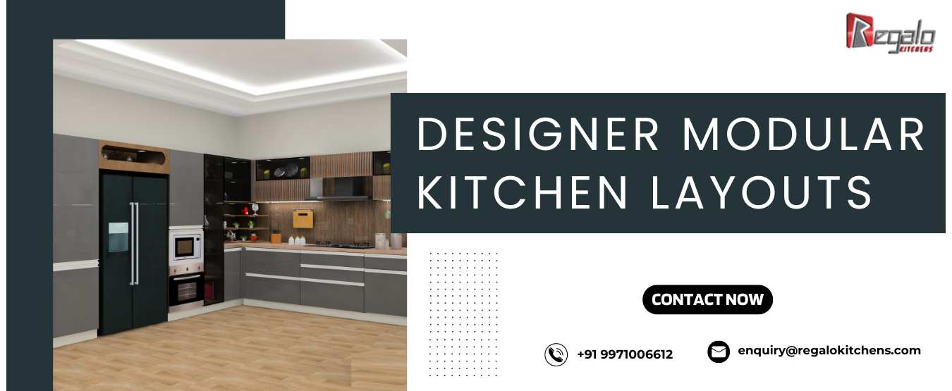 Designer Modular Kitchen Layouts