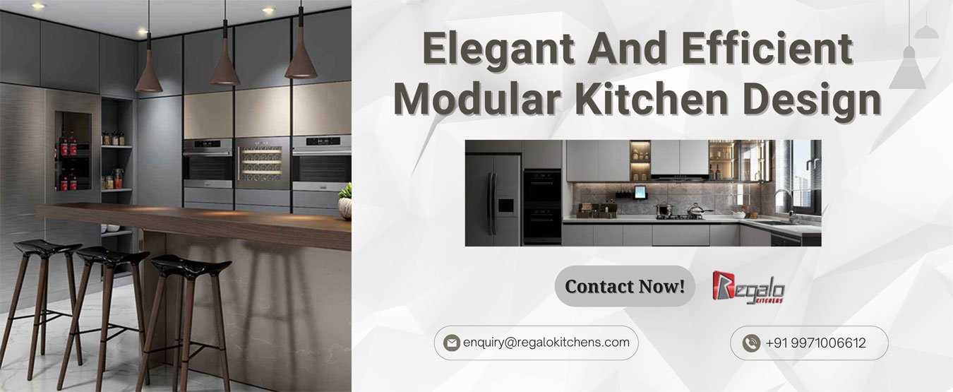 
                                            Elegant And Efficient Modular Kitchen Design