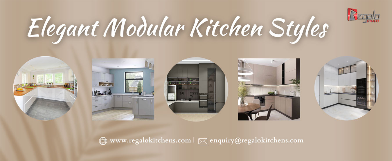 

                                            Elegant Modular Kitchen Styles