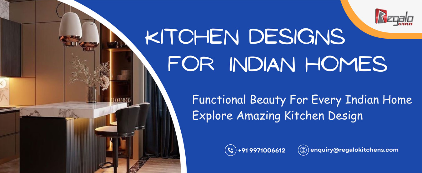 
                                            Kitchen Designs For Indian Homes
