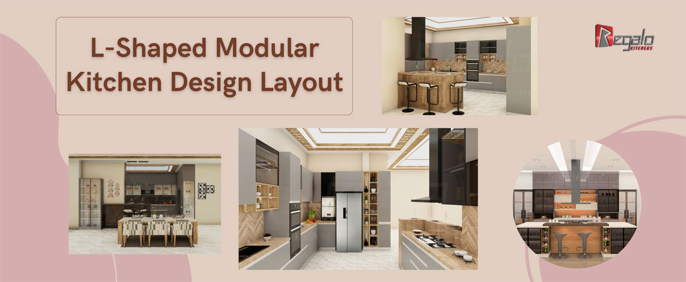 L-Shaped Modular Kitchen Design Layout