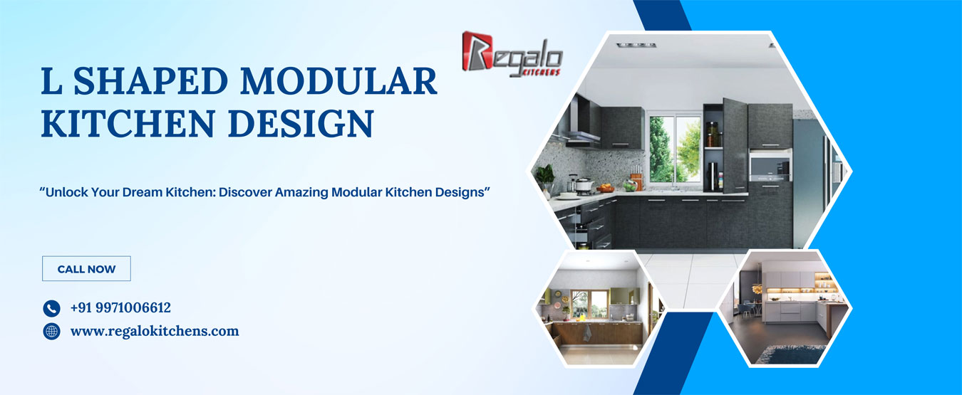 L Shaped Modular Kitchen Design
