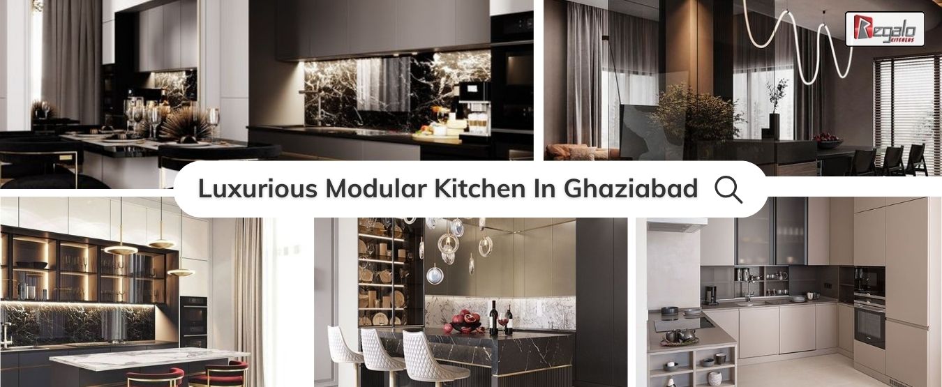 Luxurious Modular Kitchen In Ghaziabad
