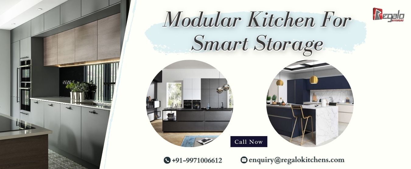 Modular Kitchen For Smart Storage