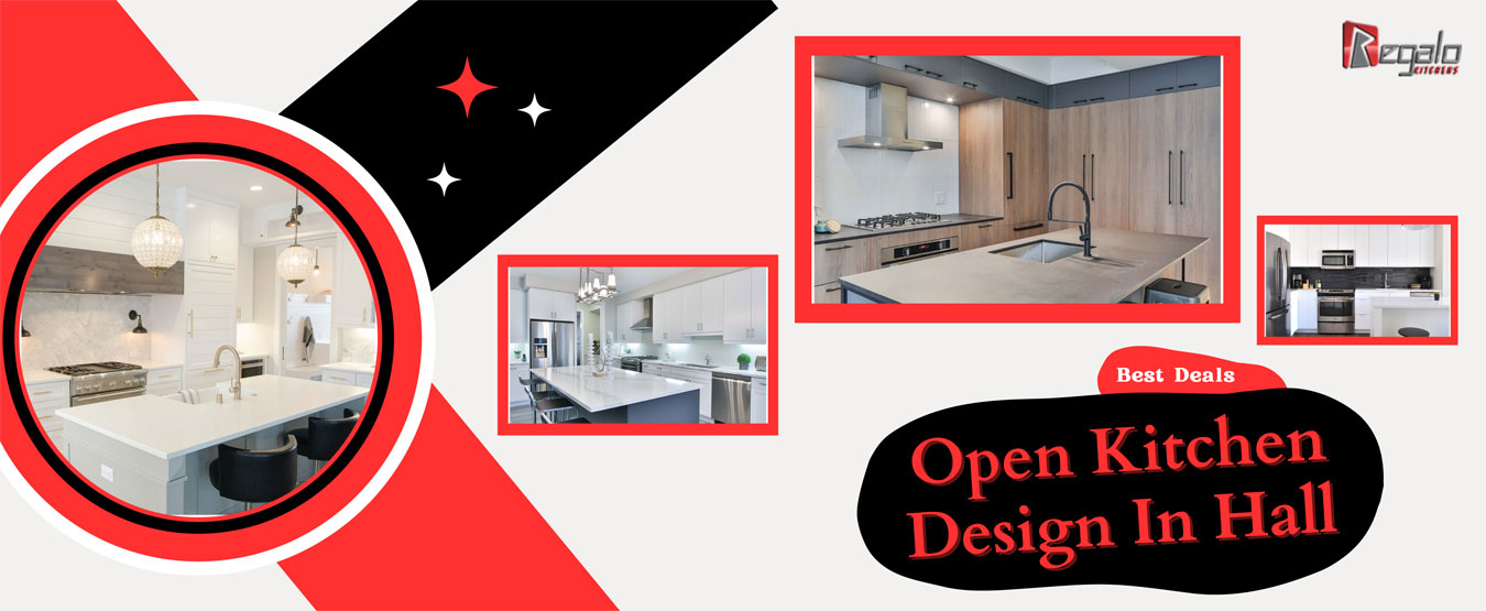 Open Kitchen Design In Hall
