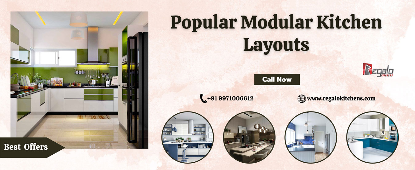 Popular Modular Kitchen Layouts