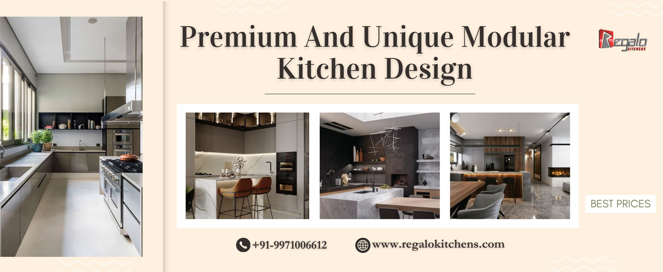 Premium And Unique Modular Kitchen Design