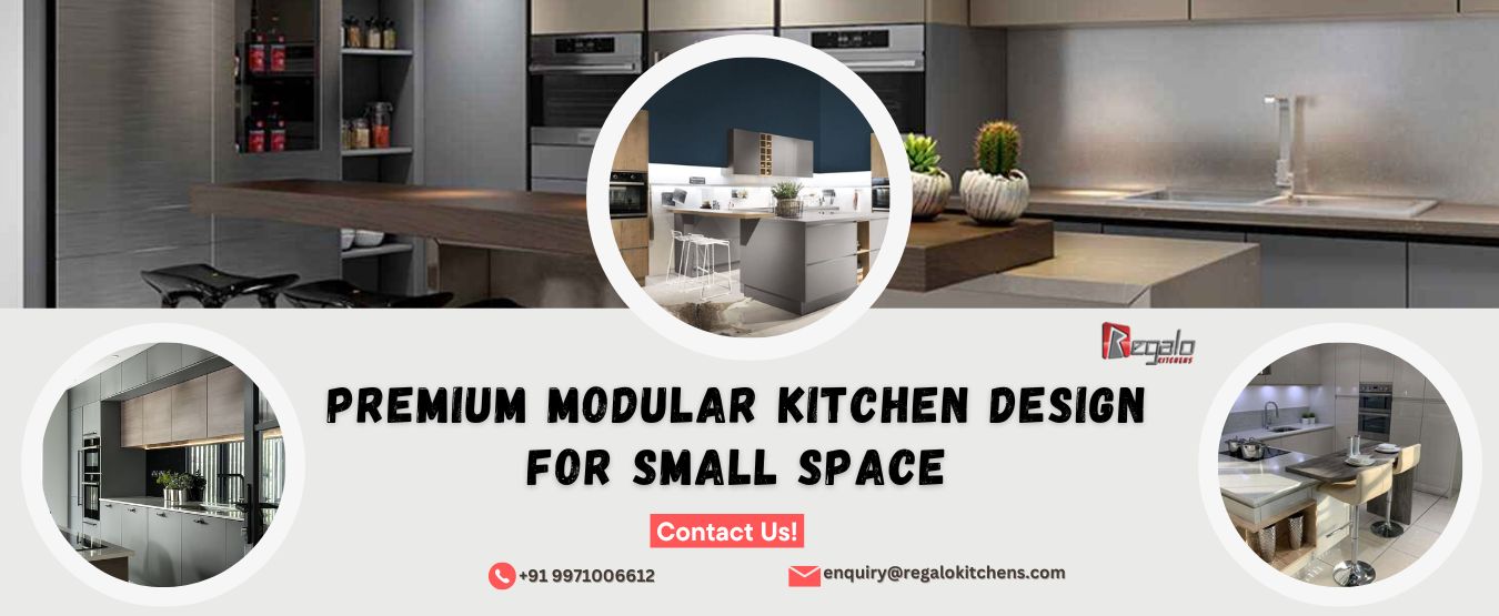 Premium Modular Kitchen Design For Small Space
