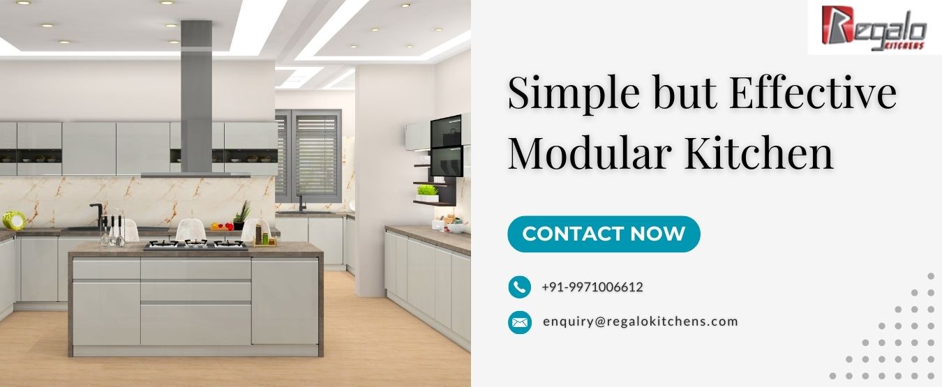 Simple but Effective Modular Kitchen