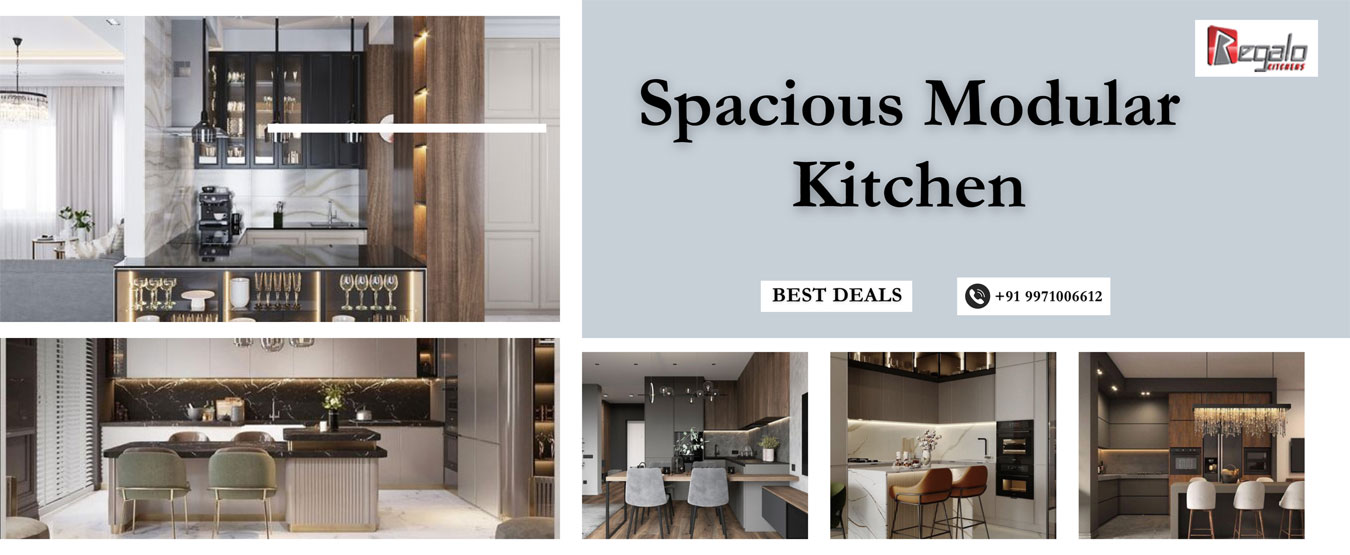 Spacious Modular Kitchen