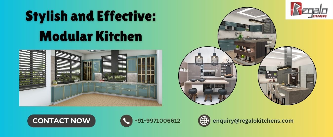 Stylish and Effective: Modular Kitchen