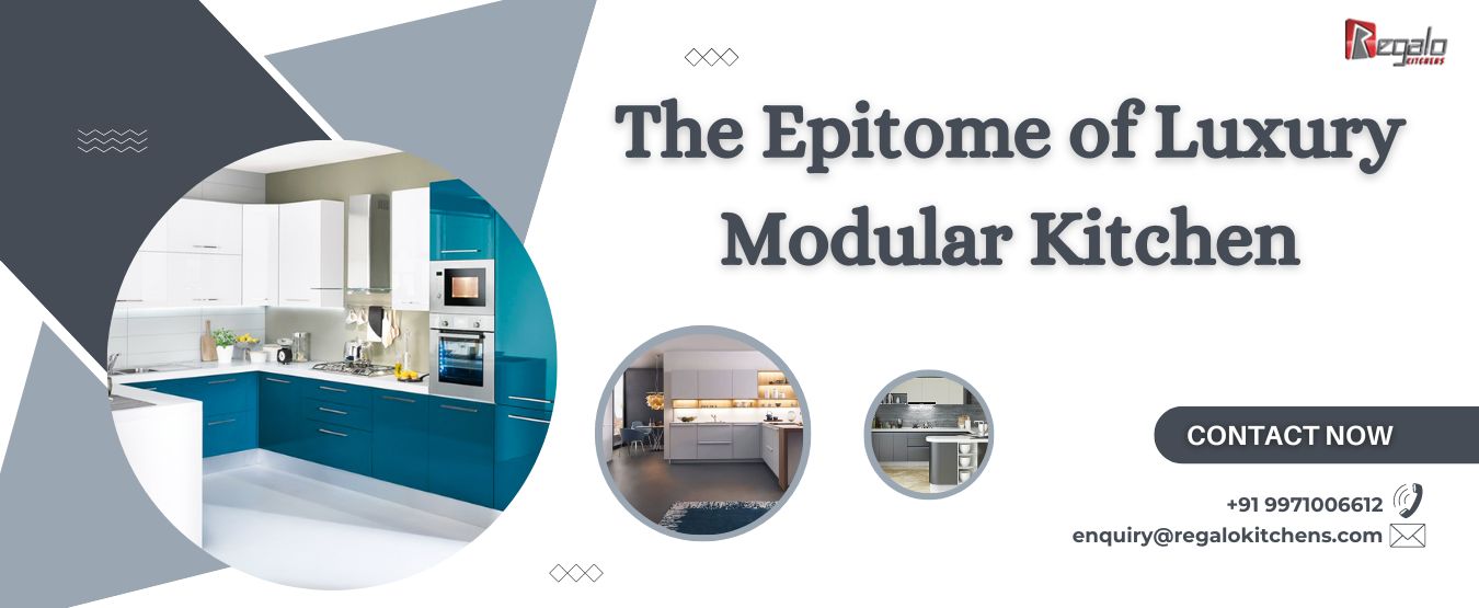 The Epitome of Luxury Modular Kitchen