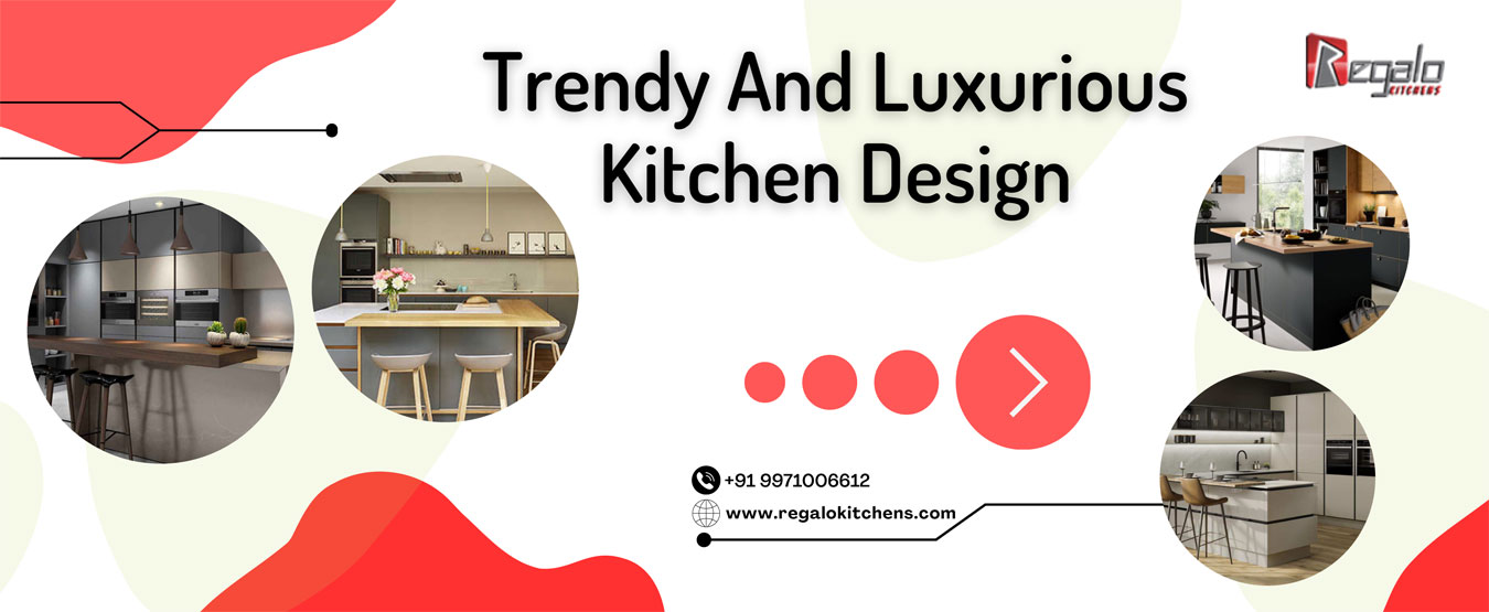 
                                            Trendy And Luxurious Kitchen Design