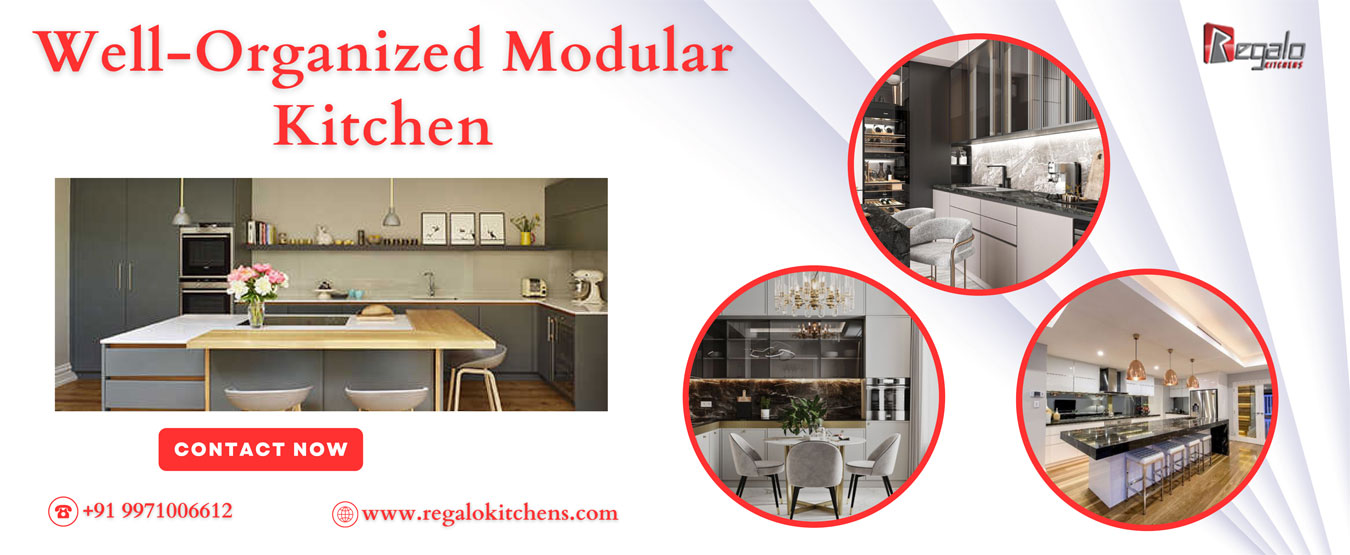 Well-Organized Modular Kitchen