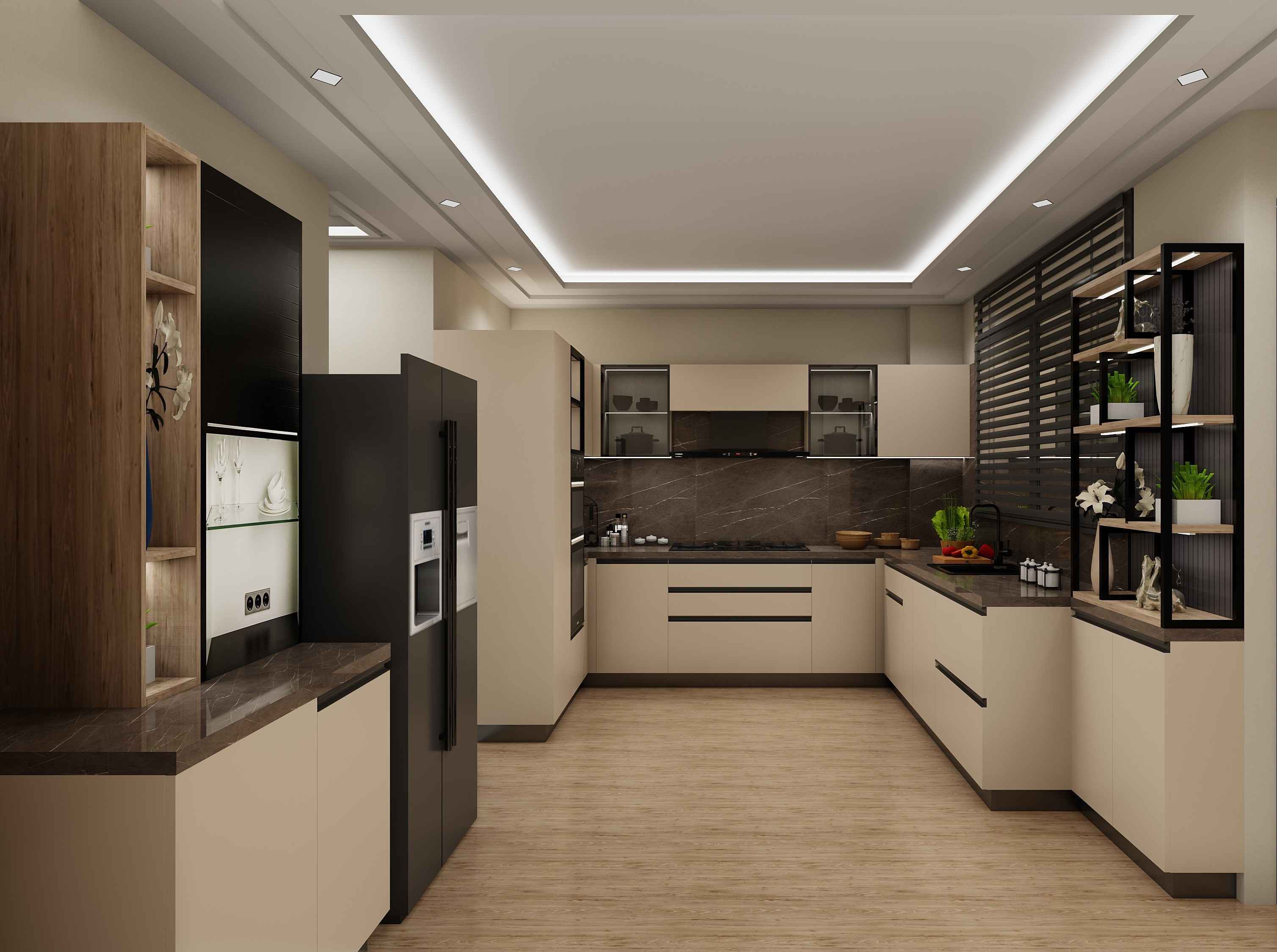 Aesthetic Appetite Modular Kitchen Design