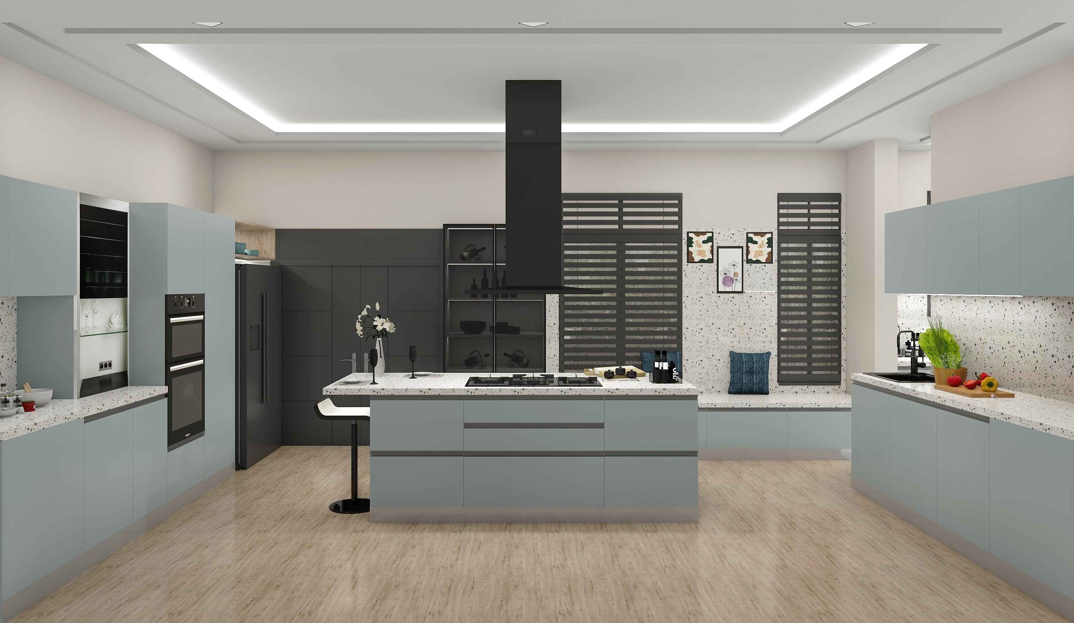 Classy German Modular Kitchen Design