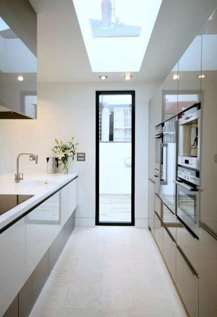 Beige Modular kitchen design
