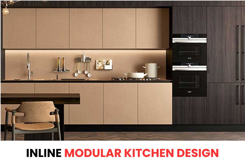 Inline Modular Kitchen Design