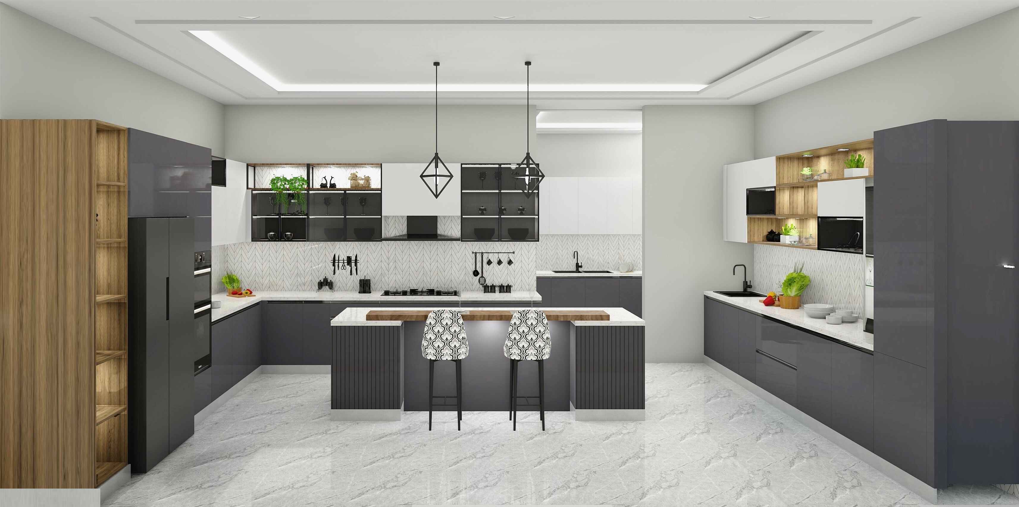 German Versatile Kitchen Modular Design