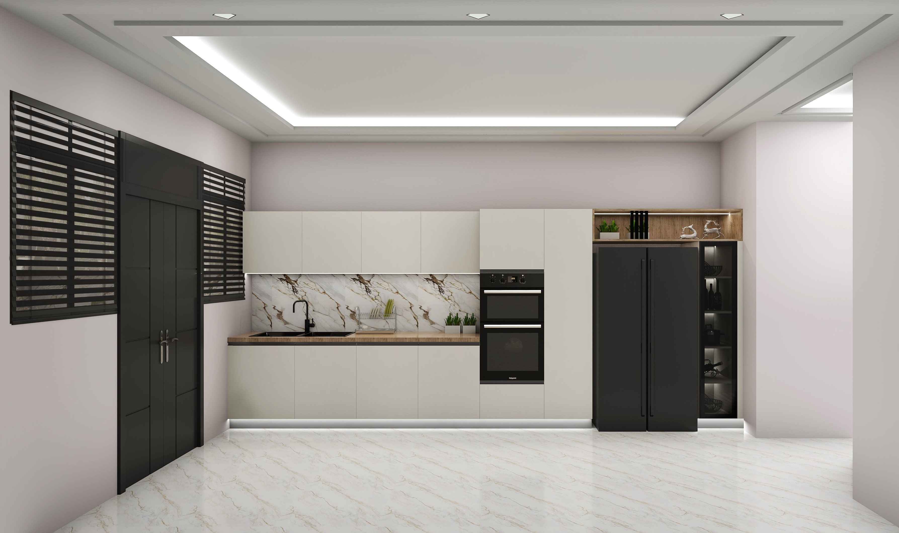 Inline Modular Kitchen Latest Design