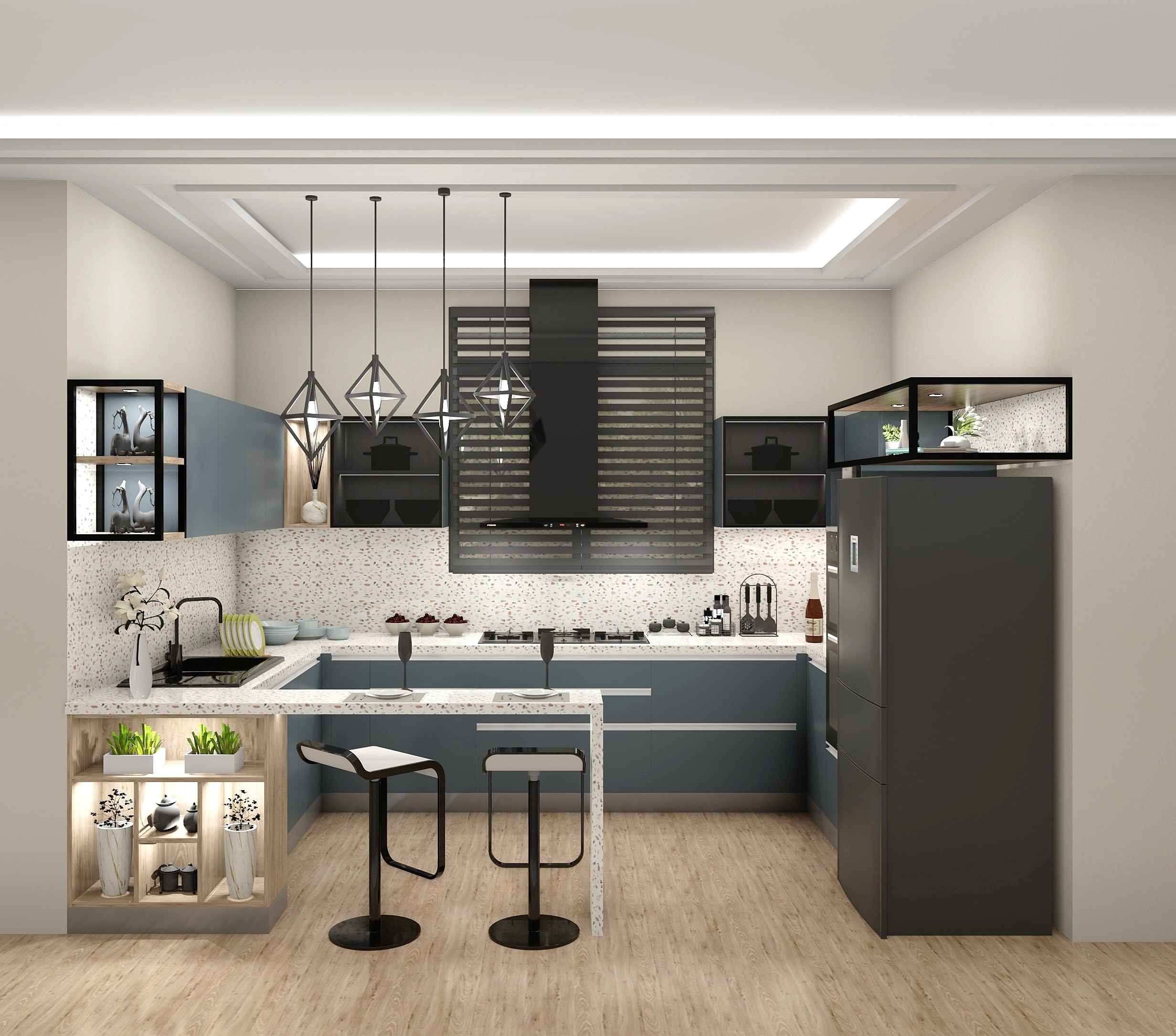 Italian Culinary Modular Kitchen Design