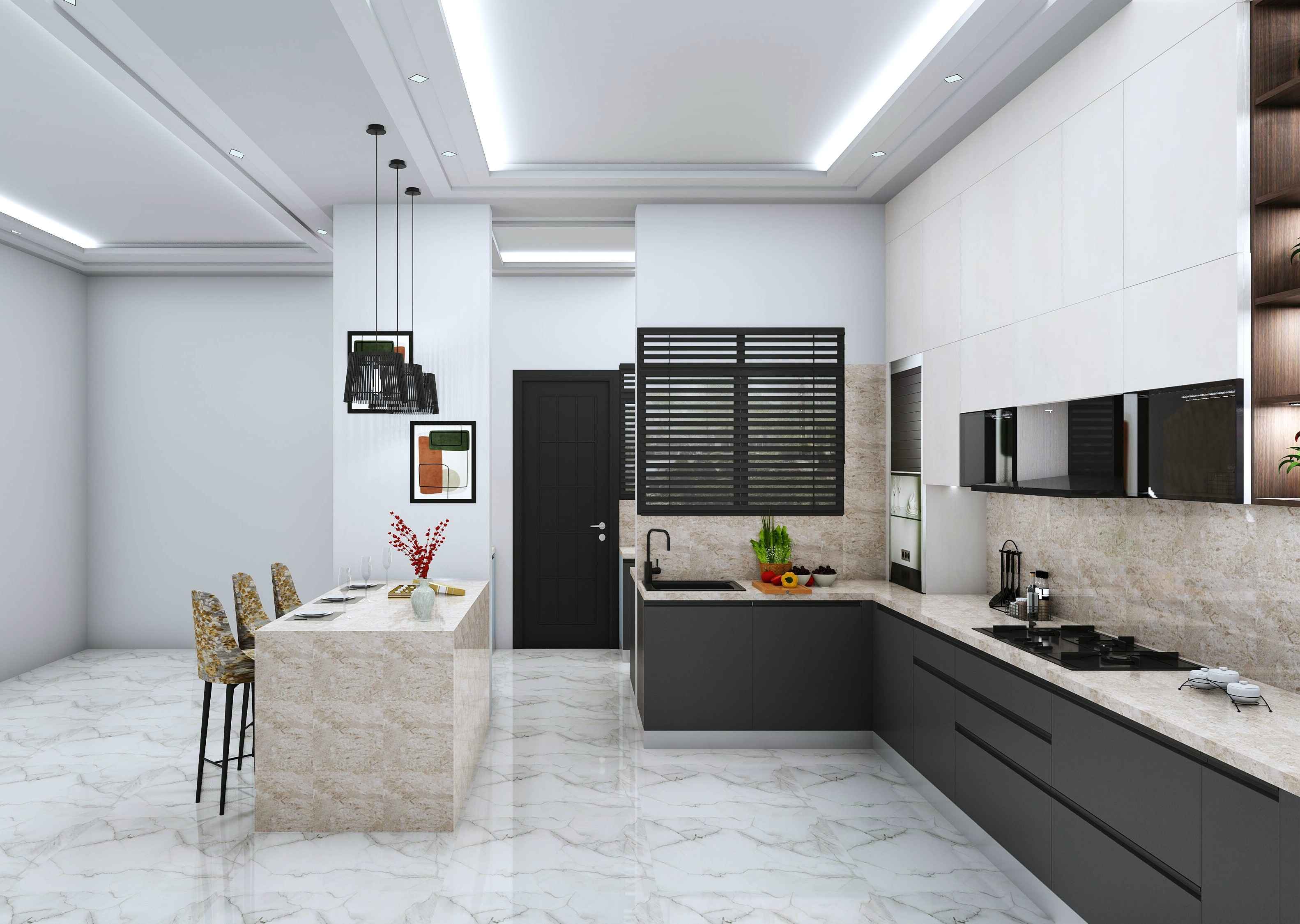 L Shaped Kitchen Latest Modular Kitchen Design