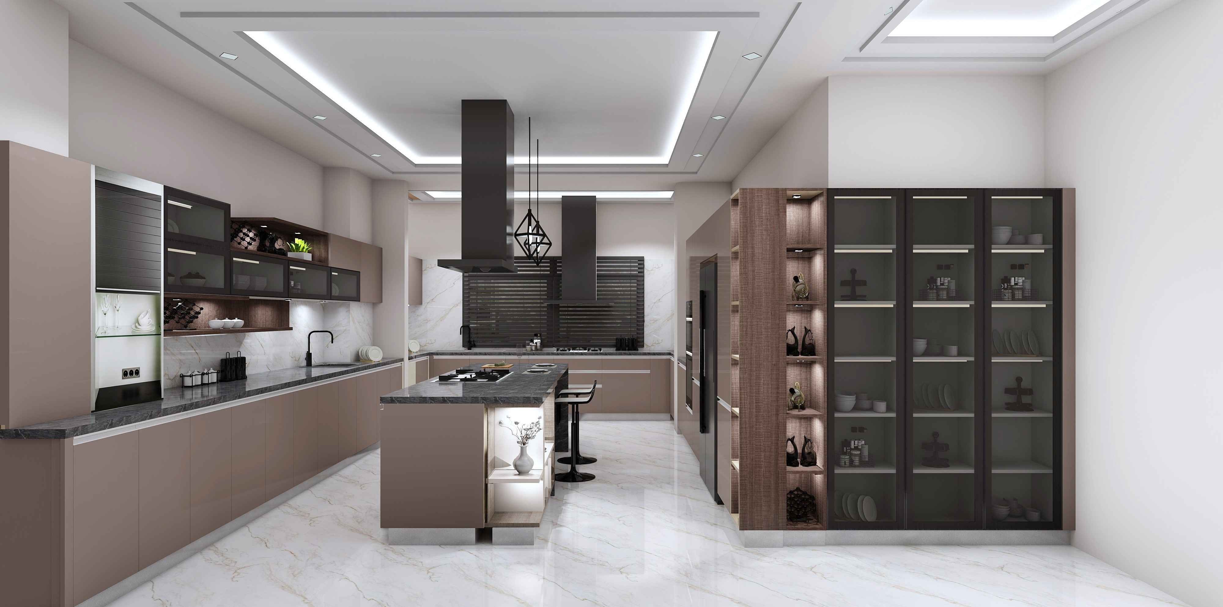 Culinary Latest Island Kitchen Modular Design