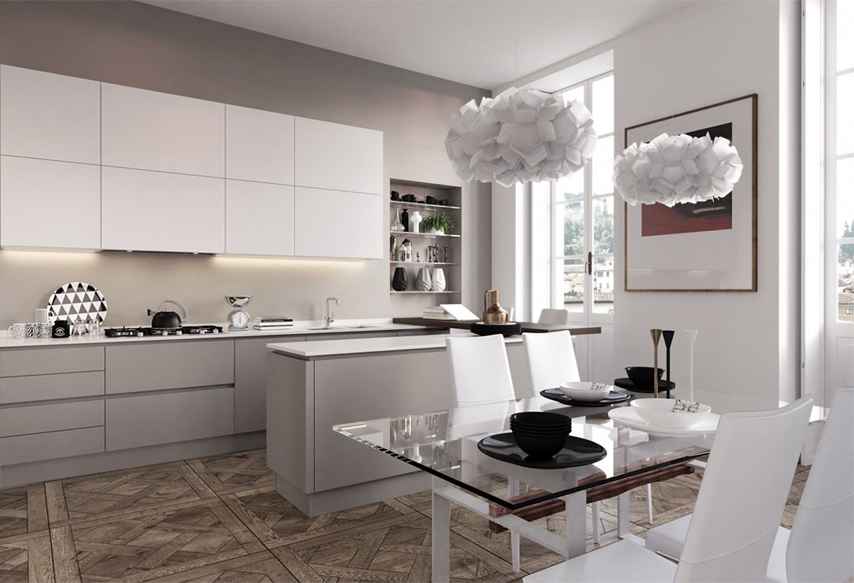 Latest Parallel Elegant Modular Kitchen Design