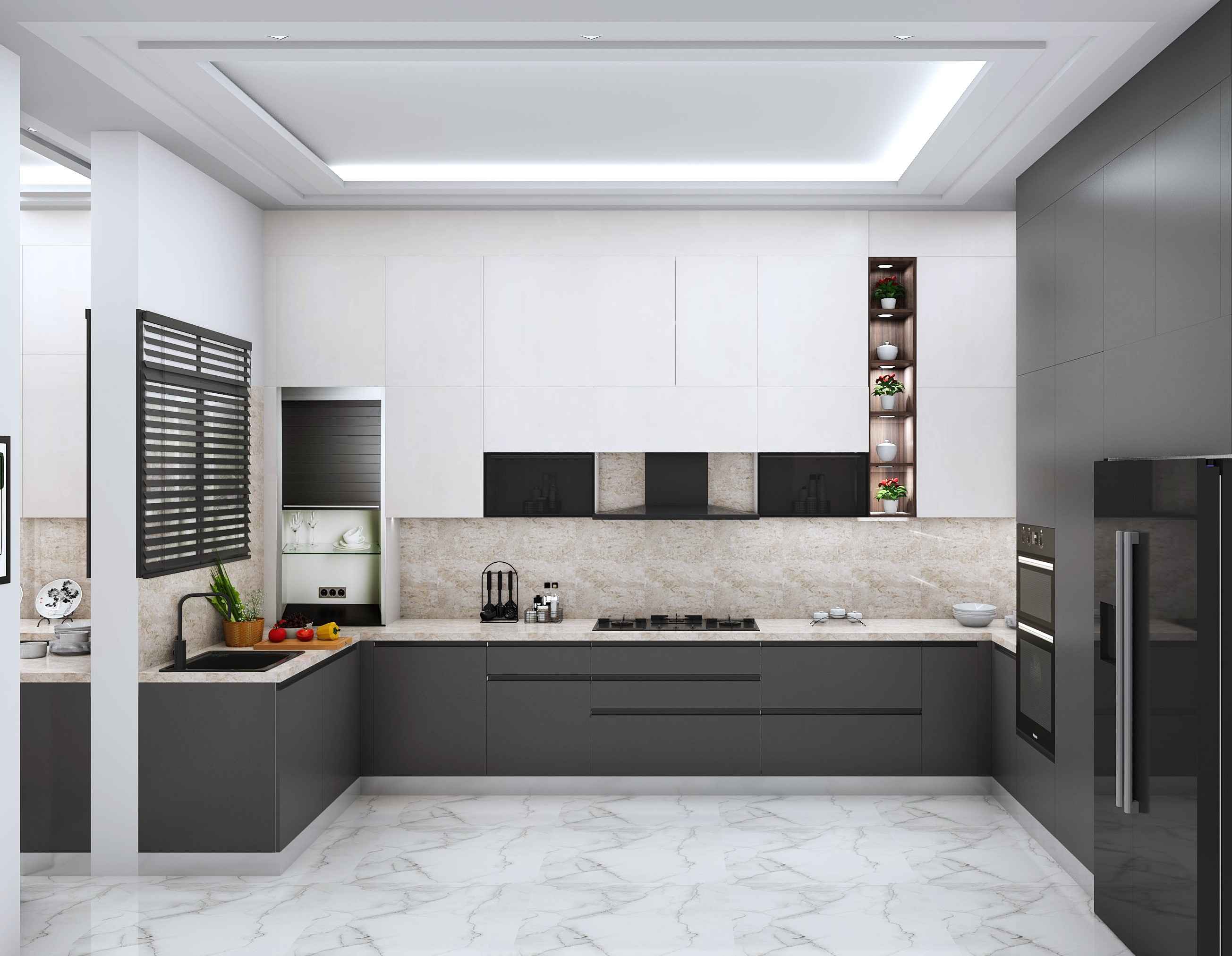 Loft Modular Kitchen Design