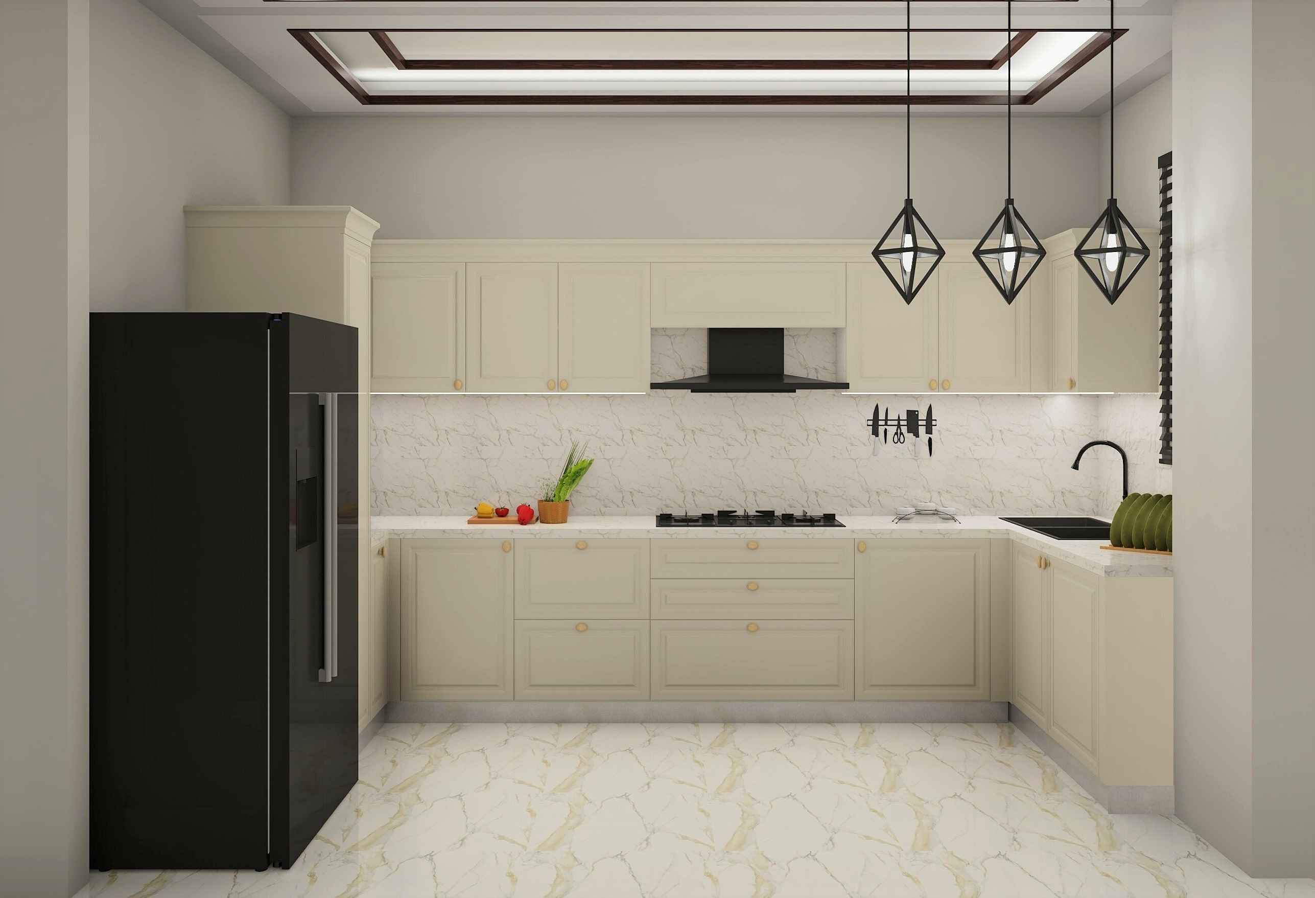 Modular G Shaped Kitchen Design