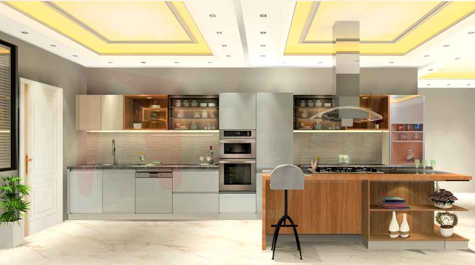 Parallel Advanced Modular Kitchen Design