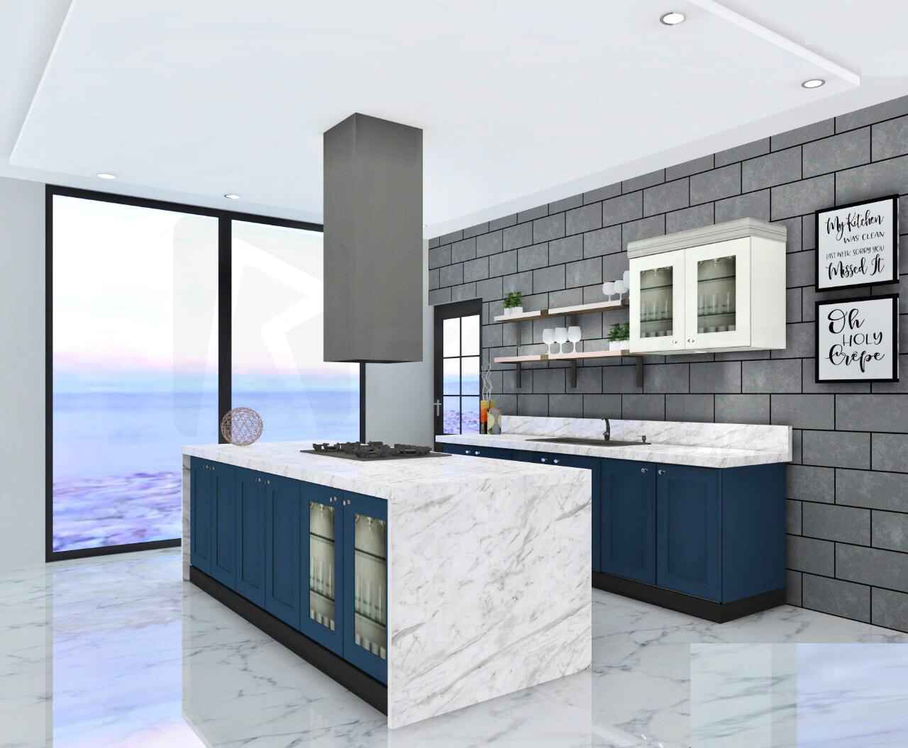 Parallel Modish Kitchen Modular Design