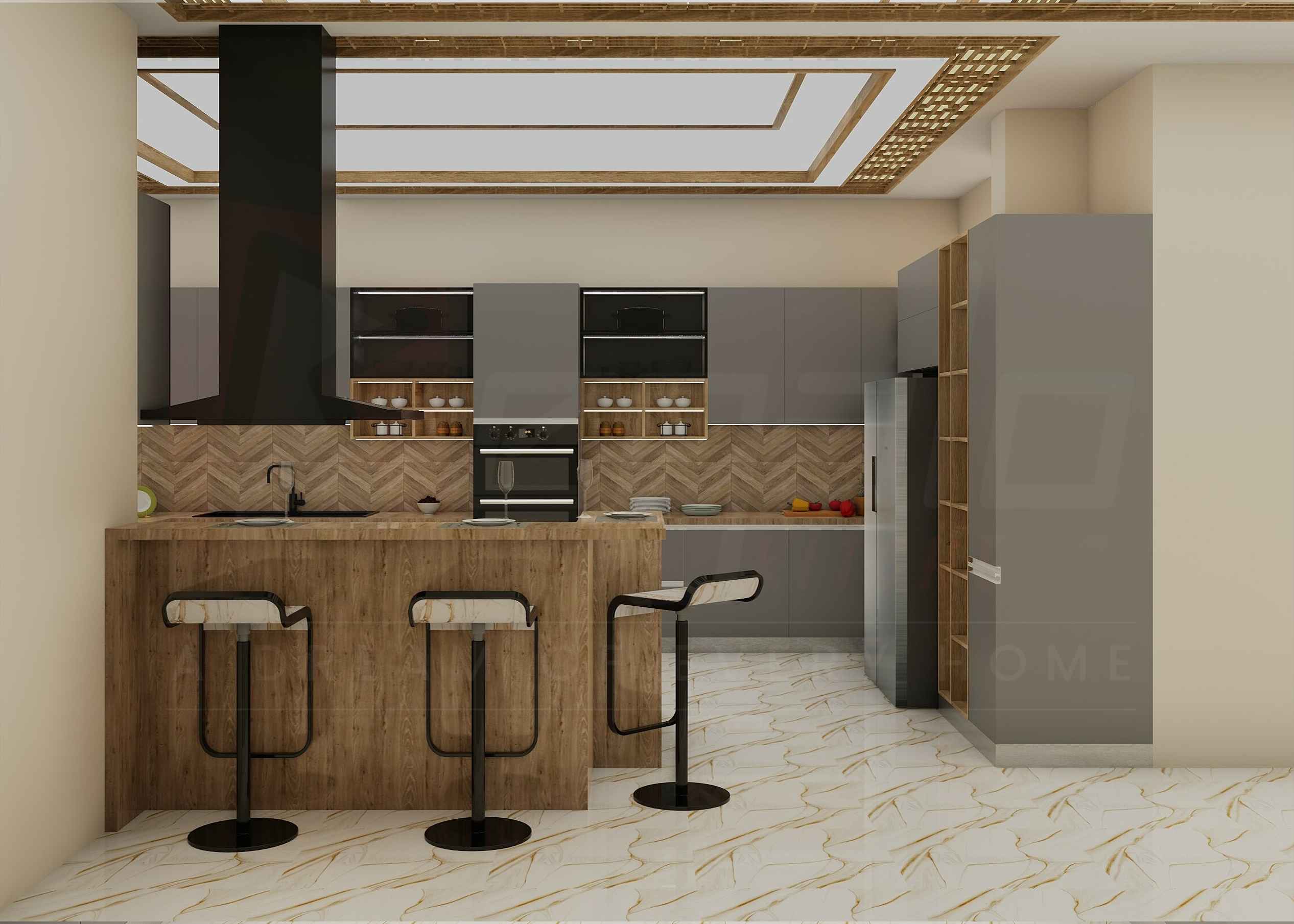 Perfect U Shaped Kitchen Design