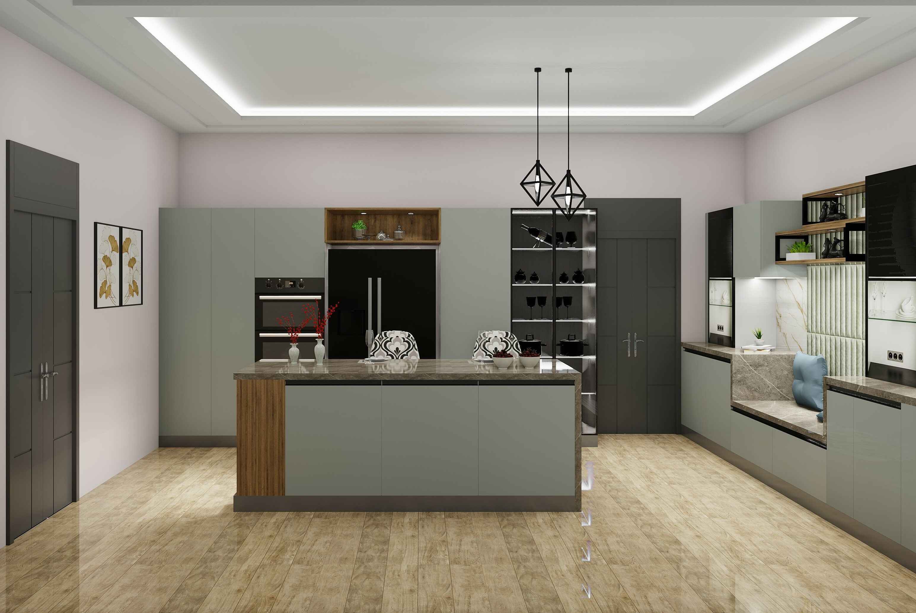 Stylish German Modular Kitchen Design