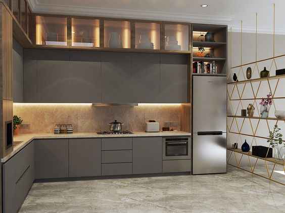 Versatile Italian Modular Kitchen Design