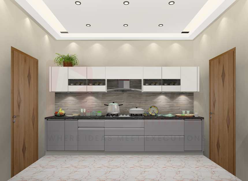 Versatile Perfect Parallel Modular Kitchen Design